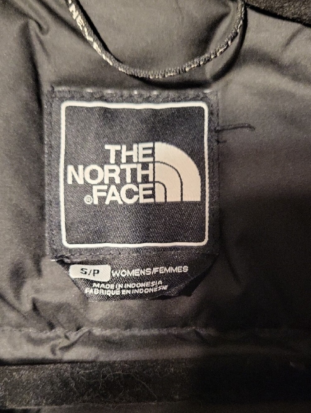 The North Face Tremaya Black Hooded Mid Length Goose Down Cluster Parka - Picture 12 of 12